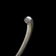 Vintage Sterling Silver Chrysocolla Pendant on Sterling Neck Collar
