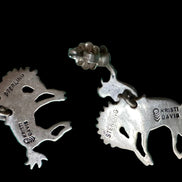 Articulated Sterling Bucking Bronco Rider by Kristi Davis
