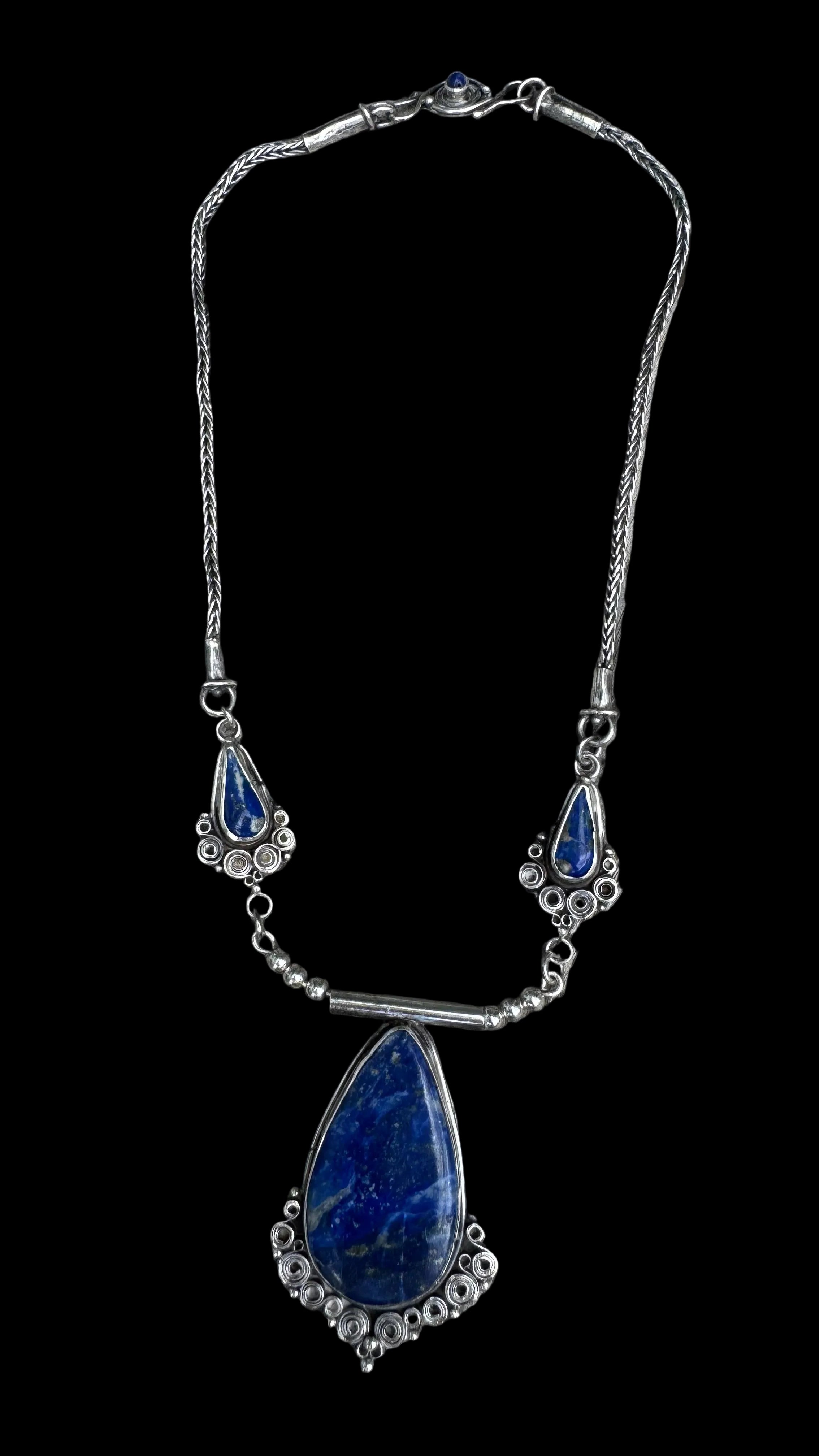 Handmade Lapis Lazuli Necklace