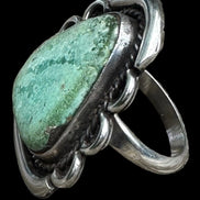 Green Turquoise Statement Ring