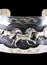 Mustangs in Sterling and Turquoise by Darrell Morgan