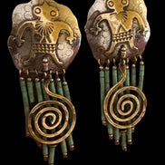 Michael Redhawk Sterling Silver Earrings