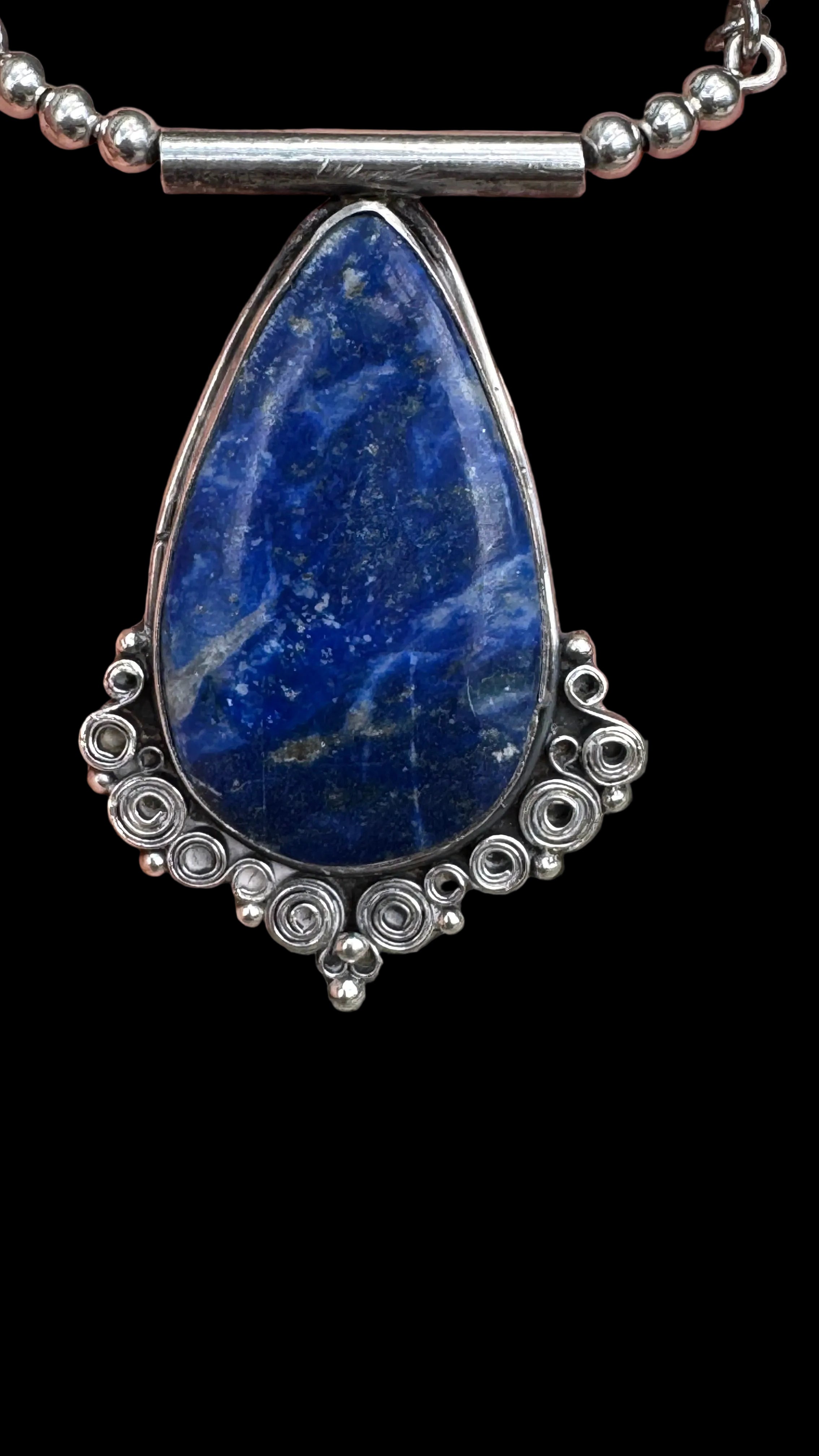 Handmade Lapis Lazuli Necklace