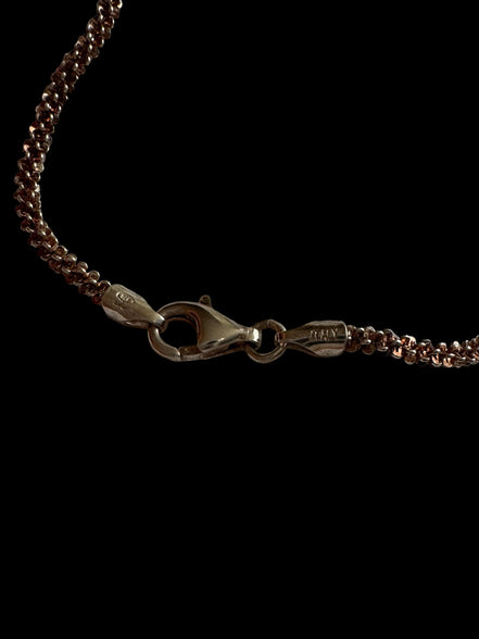 Sterling Silver Warrior on Horse Pendant with Italian Sterling Chain by Dennis Hogan