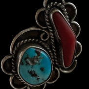 Vintage Coral and Turquoise