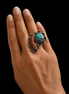 Vintage Coral and Turquoise
