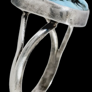 Baby Blue Turquoise Stone Ring